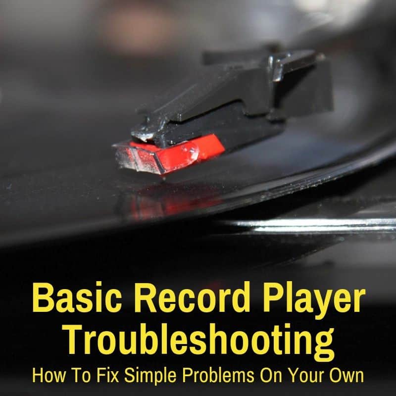 Basic Record Player Repairs