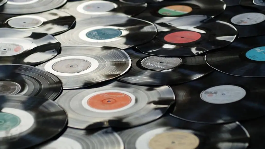 vinyl records with catalog numbers