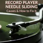 Record Player Needle Sliding