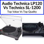 Audio Technica LP120 Vs Technics SL-1200