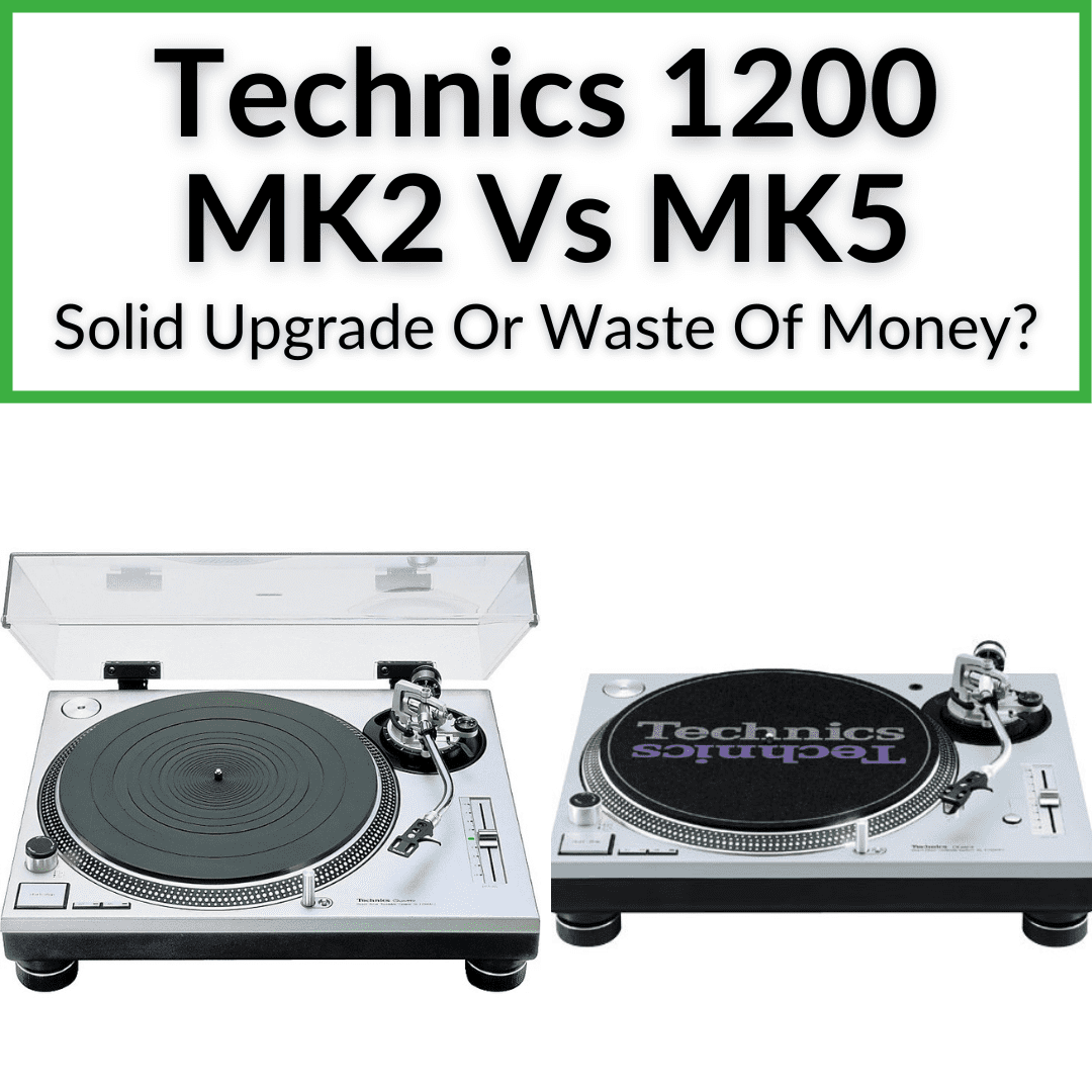 Technics SL-1200 MKII, M3D, MK5 model differences