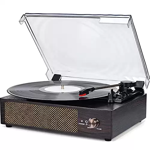 Wockoder Wireless Record Player