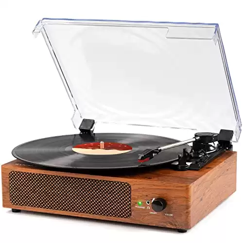 Wockoder Wireless Record Player