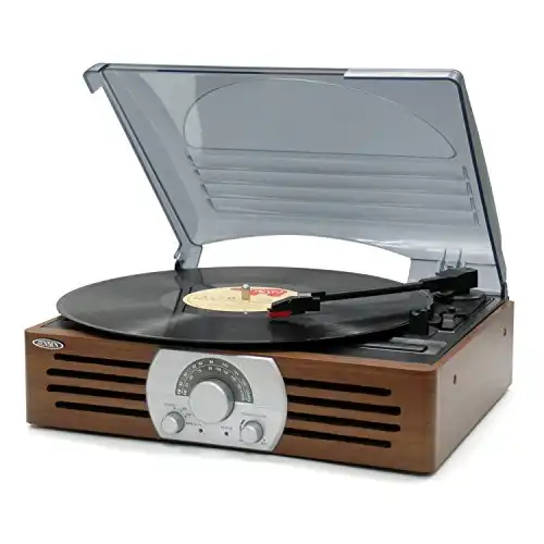 Jensen JTA-222 3-Speed Turntable