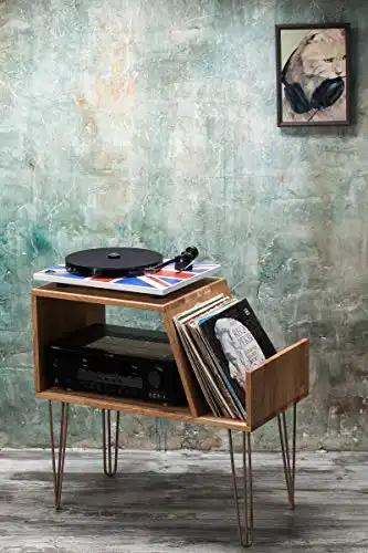 Handmade Record Player Cabinet