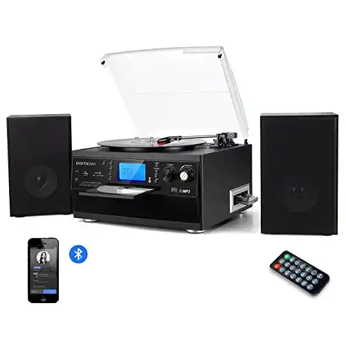 Digitnow Turntable Stereo System