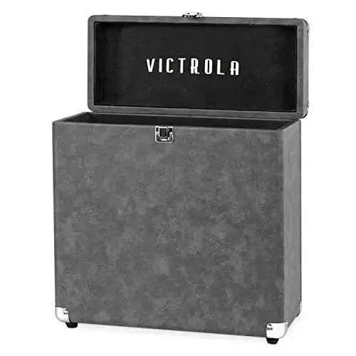 Victrola Vintage Vinyl Record Storage And Carrying Case (Multiple Colors)
