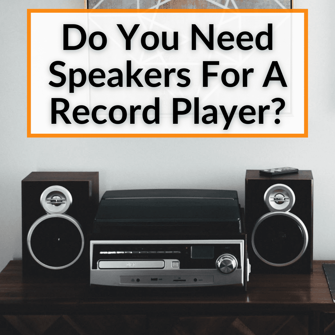 Speakers for store my record player