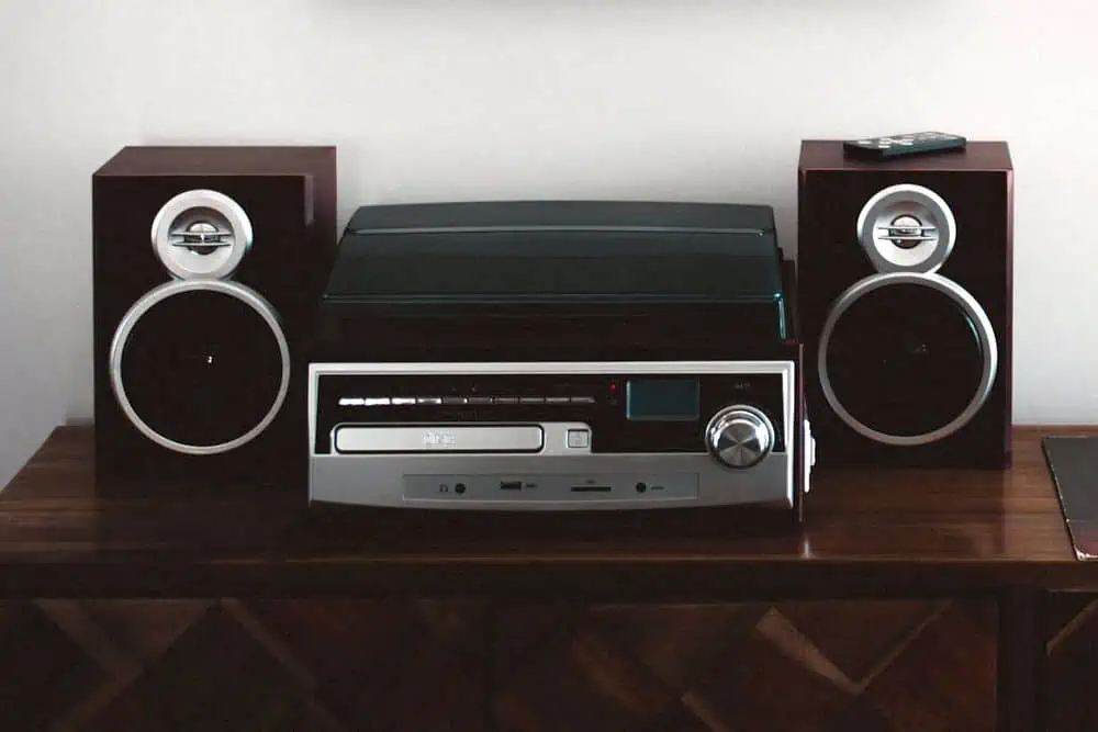 turntable system with bluetooth